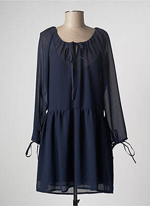 Rochie scurtă albastru GAOS femeie