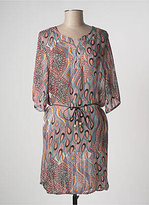 Rochie midi roz CANAT femeie