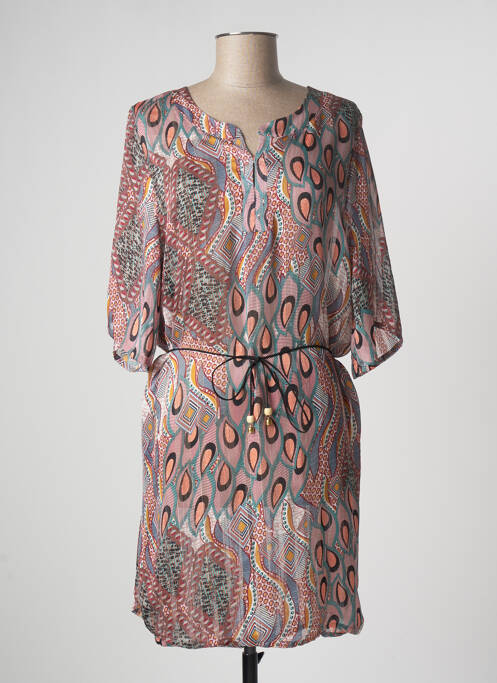 Rochie midi roz CANAT femeie