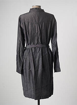 Rochie midi mâneci lungi mâneci lungi negru MY ESSENTIAL WARDROBE femeie