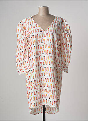 Rochie scurtă bej COMPAÑIA FANTASTICA femeie