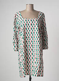 Rochie scurtă mâneci lungi mâneci lungi verde COMPAÑIA FANTASTICA femeie