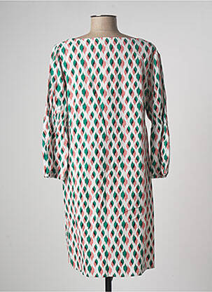Rochie scurtă mâneci lungi mâneci lungi verde COMPAÑIA FANTASTICA femeie