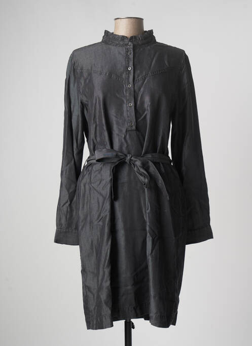 Rochie midi mâneci lungi mâneci lungi negru MY ESSENTIAL WARDROBE femme