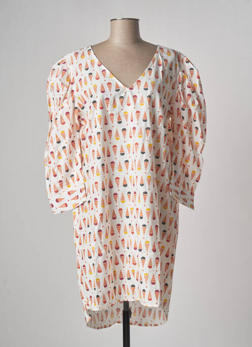 Rochie scurtă bej COMPAÑIA FANTASTICA femeie