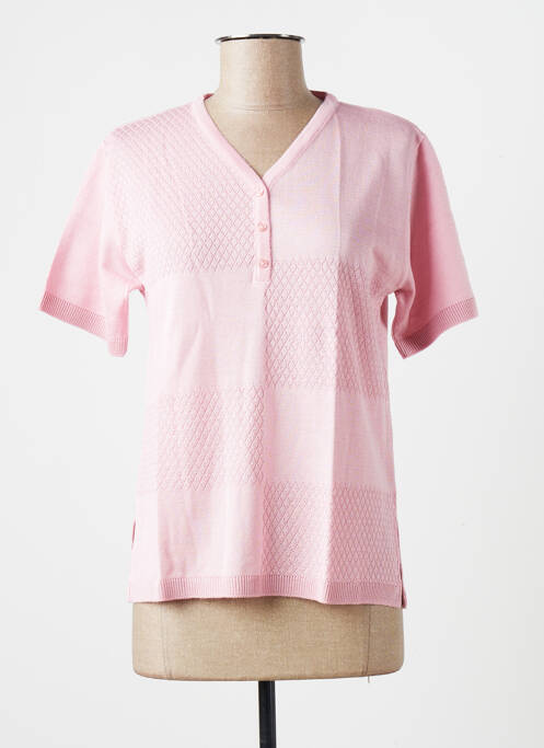 Pulover roz ELEANE femeie