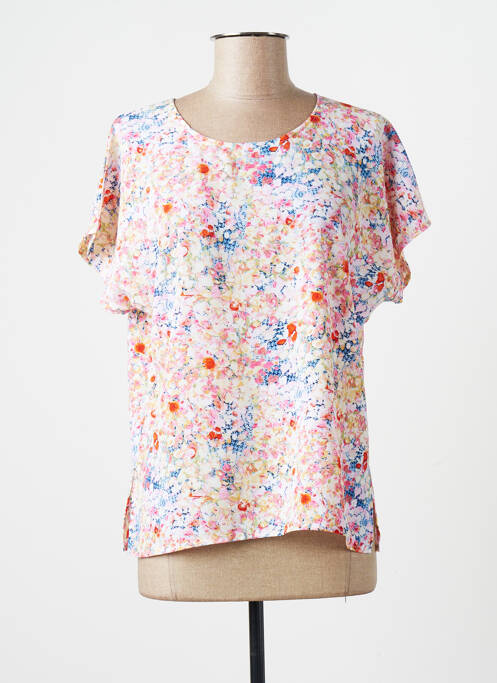 Top portocaliu MARIE DE MARCILLE femeie