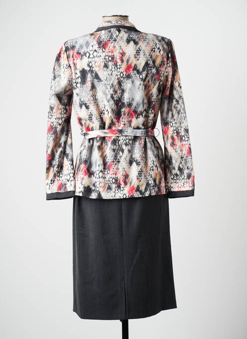 Rochie midi gri GUY DUBOUIS femeie