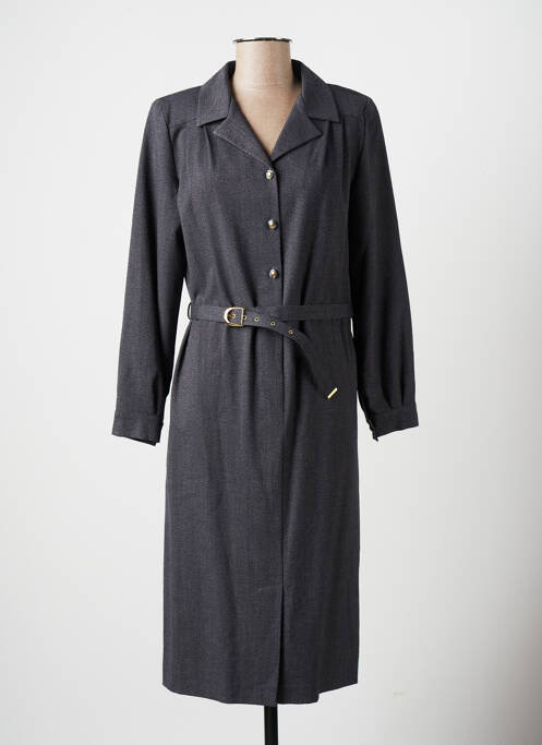 Rochie midi gri PLURIELLES femeie