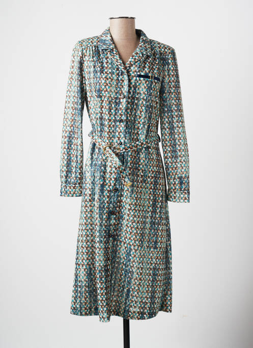 Rochie midi verde MARIE DE MARCILLE femeie