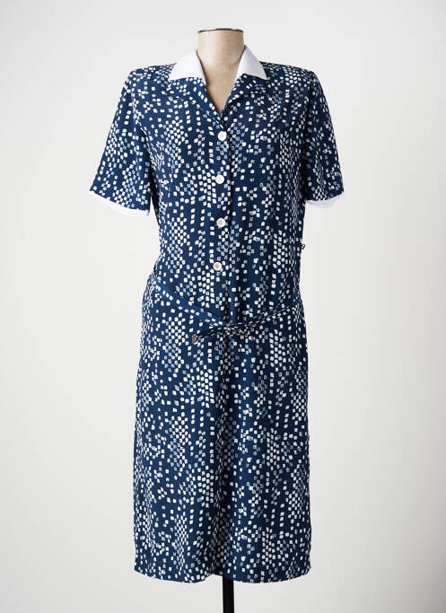 Rochie midi albastru GUY DUBOUIS femeie