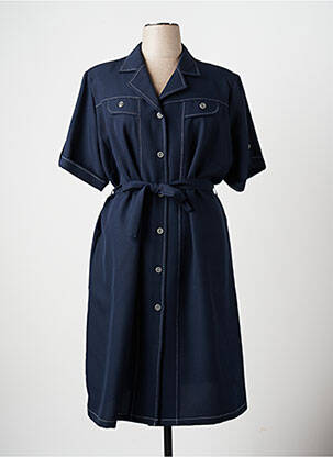 Rochie midi albastru VALMODE femeie