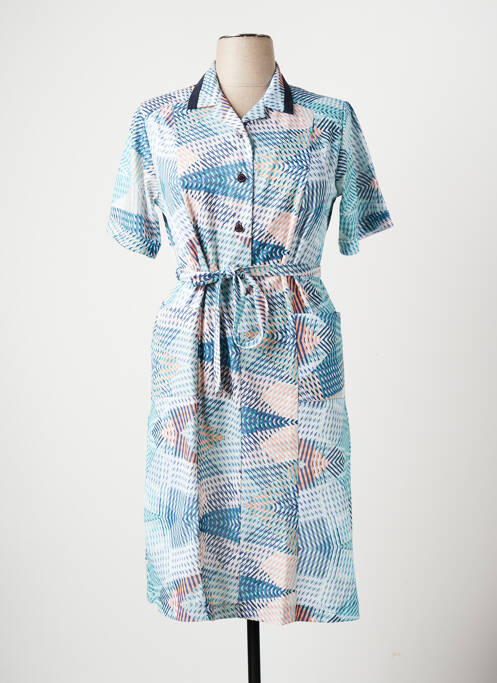 Rochie midi albastru MARIE DE MARCILLE femeie