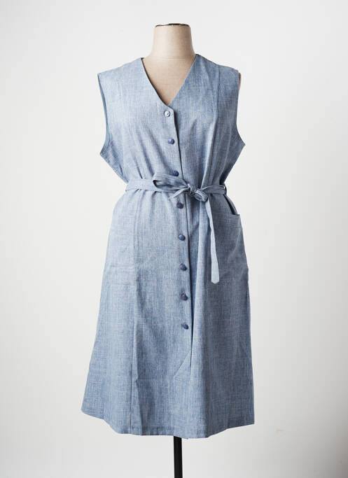 Rochie midi albastru MARIE DE MARCILLE femeie