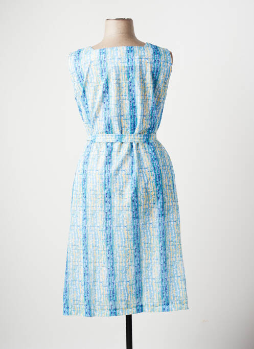 Rochie midi albastru MARIE DE MARCILLE femeie