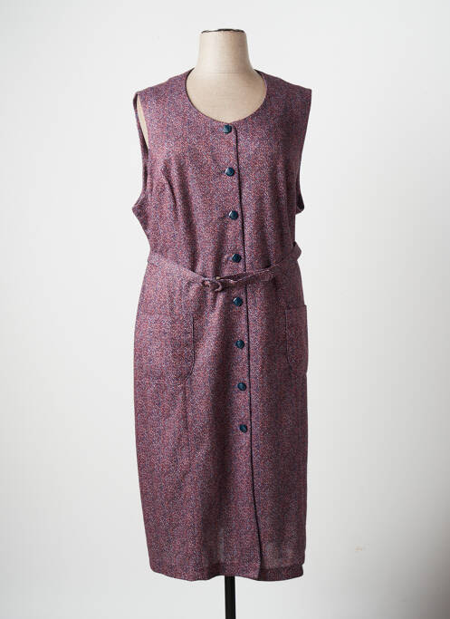 Rochie midi roșu GUY DUBOUIS femeie