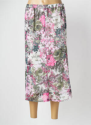 Fustă midi roz VALMODE femeie