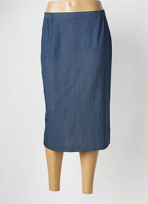 Fustă midi albastru GUY DUBOUIS femeie