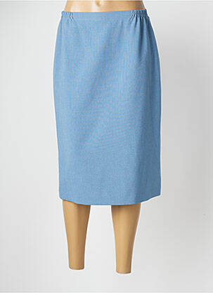 Fustă midi albastru GUY DUBOUIS femeie