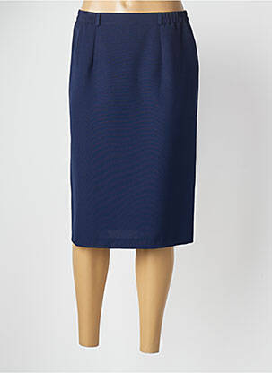 Fustă midi albastru VALMODE femeie