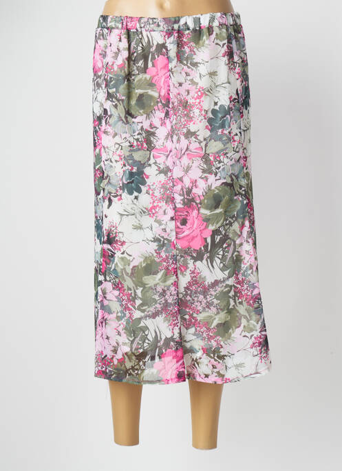 Fustă midi roz VALMODE femeie