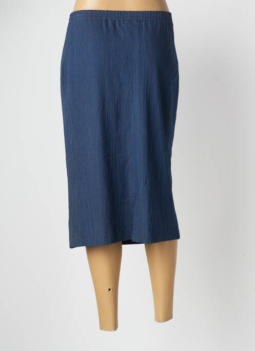 Fustă midi albastru GUY DUBOUIS femeie
