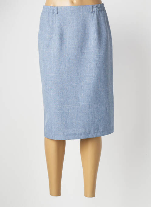Fustă midi albastru VALMODE femeie