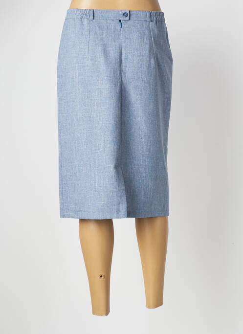 Fustă midi albastru VALMODE femeie