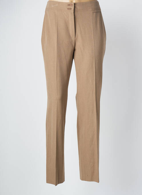 Pantalon slim bej LEBEK femeie