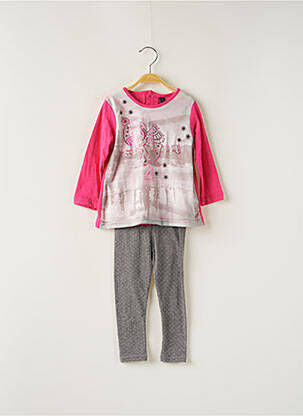 Set pantaloni roz LOSAN fată