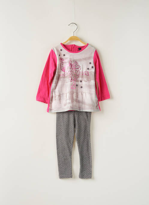 Set pantaloni roz LOSAN fată