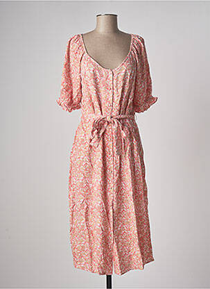 Rochie midi portocaliu VERO MODA femeie