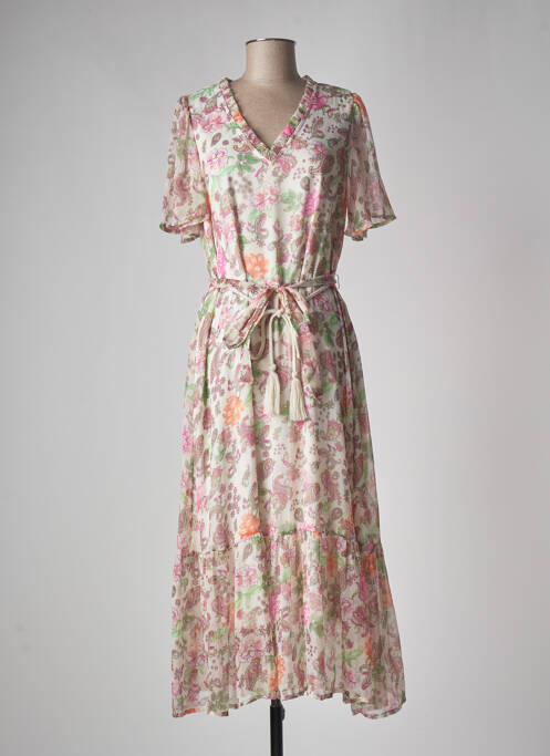 Rochie lungă bej VERO MODA femeie