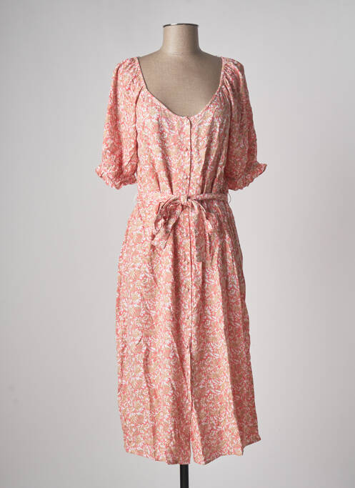 Rochie midi portocaliu VERO MODA femeie