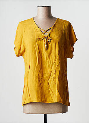 Bluză galben GRIFFON femeie