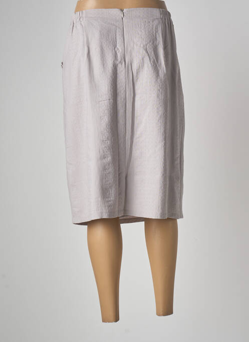 Fustă midi gri GRIFFON femeie