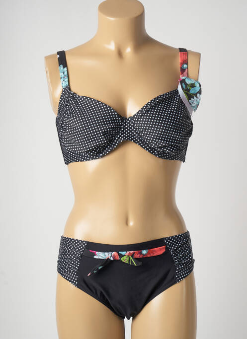 Costum de baie din două piese negru ROSE POMME femeie