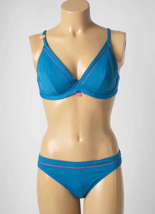 Costum de baie din două piese albastru CHERRY BEACH femeie