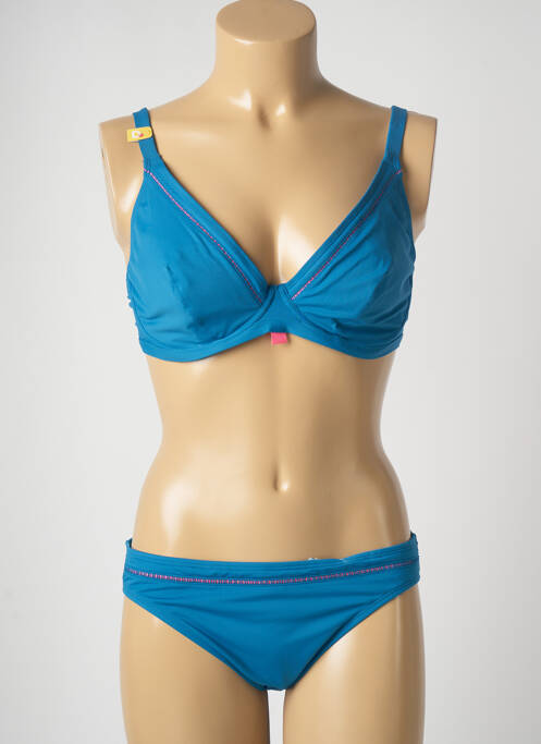 Costum de baie din două piese albastru CHERRY BEACH femeie