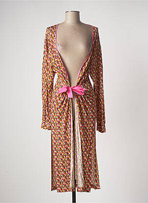 Jachete kimono mâneci lungi portocalie PAME CARRIONI femeie