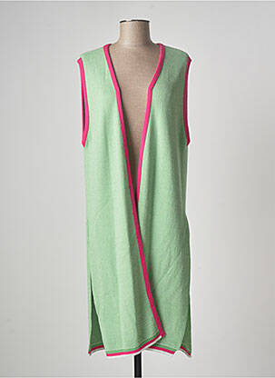 Vestă fără mâneci verde PAME CARRIONI femeie