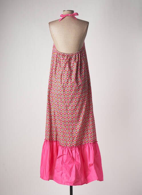 Rochie lungă roz PAME CARRIONI femeie