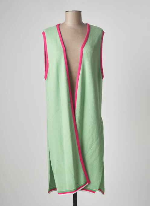 Vestă fără mâneci verde PAME CARRIONI femeie