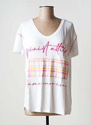 Top alb PAME CARRIONI femeie