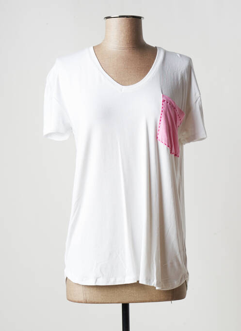 Top alb PAME CARRIONI femeie