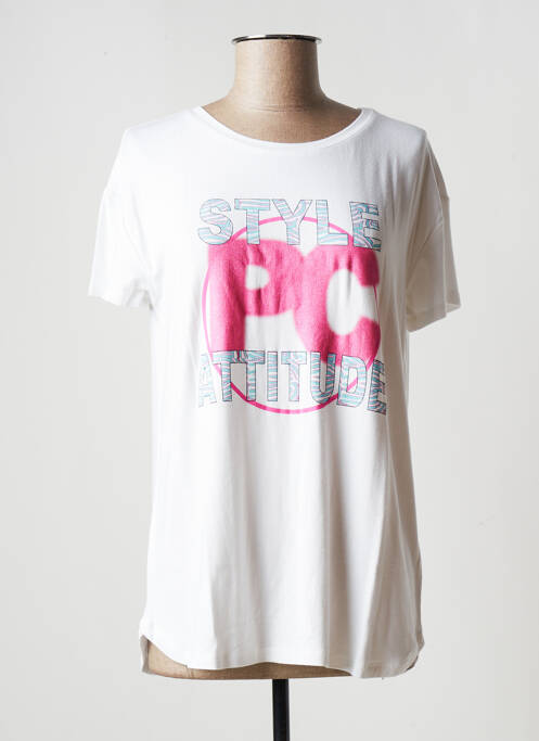 Top alb PAME CARRIONI femeie