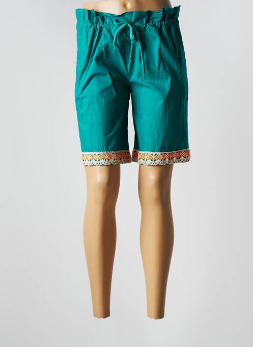 Bermudă verde PAME CARRIONI femeie