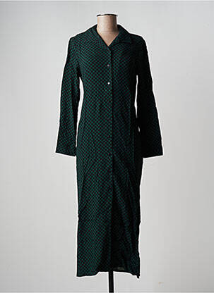 Rochie midi mâneci lungi mâneci lungi verde NICE THINGS femeie