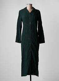 Rochie midi mâneci lungi mâneci lungi verde NICE THINGS femeie