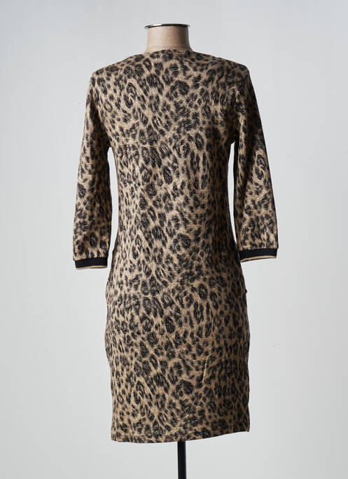 Rochie midi bej LA FEE MARABOUTEE femeie